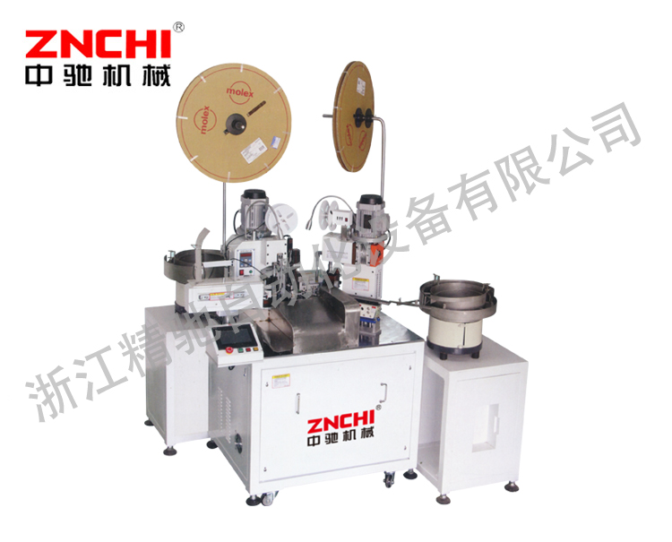 ZH-17全自動雙頭穿護(hù)套打端子機(jī) ZH-17全自動雙頭穿護(hù)套打端子機(jī)