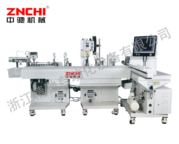 ZC-63219單頭壓端穿熱縮管搓線沾錫機(jī) ZC-63219單頭壓端穿熱縮管搓線沾錫機(jī)